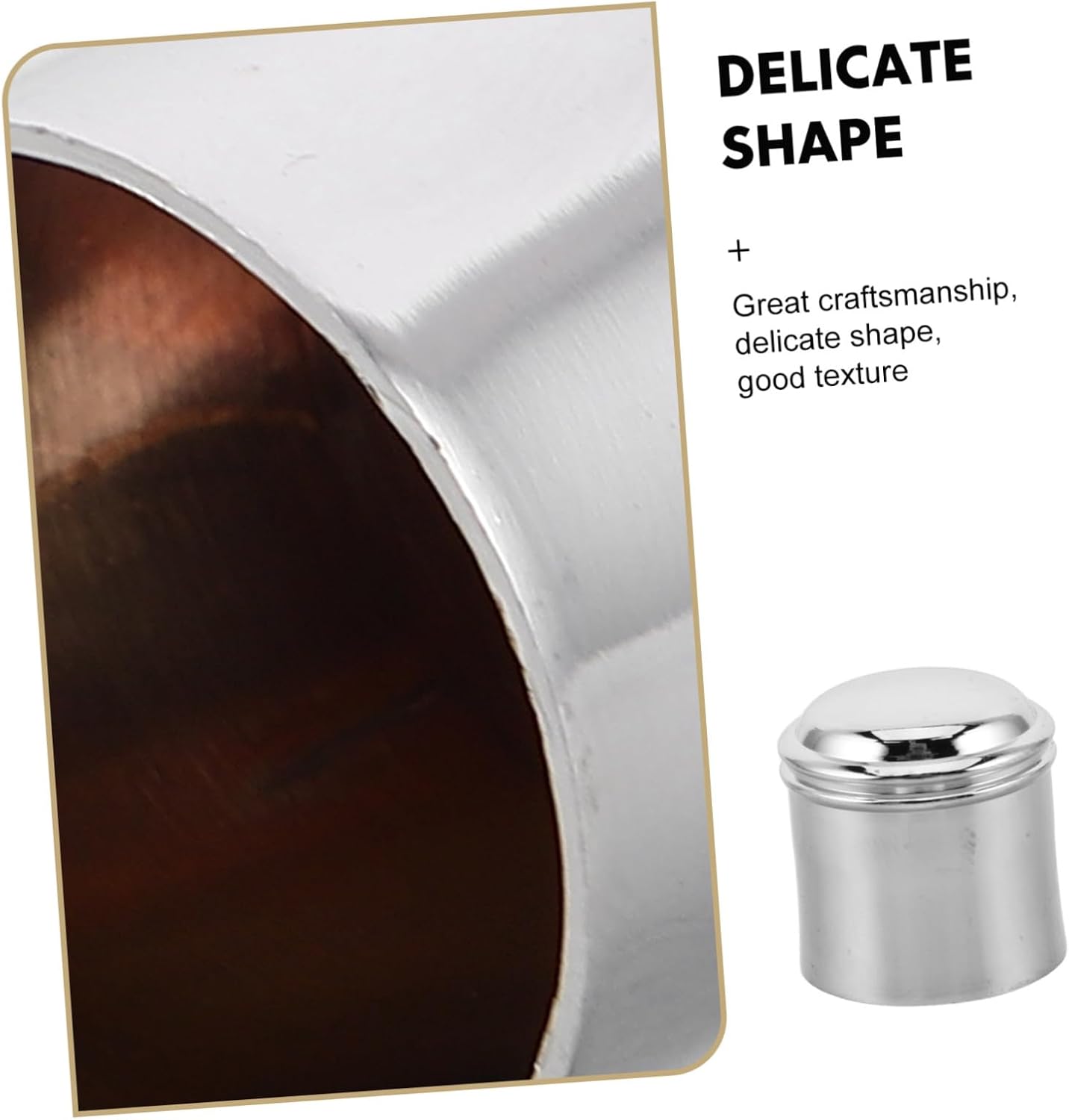 10pcs Copper Bathtub Faucet Shower Diverter Valve Pull Knob | Silver Finish, Leakproof Performance, Simple DIY Installation, Corrosion Resistant