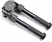 Vista 5 de Sniper - Convertidor de juntas ajustable de 6 a 9 pulgadas de 0.827 in Picatinny Rifle Bípode de montaje rápido desmontable accesorios de caza..