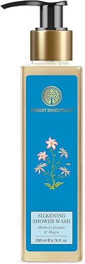 Forest Essentials Silkening Shower Wash Madurai Jasmine & Mogra