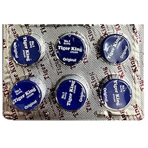 TIGER KING Cream Pack of 12 (Blue, 6 x 1.5 g) + WOSS CREAM (Yellow, 6 x 1.5 g) 8 61pJu44ezaL. SL500 . SS300