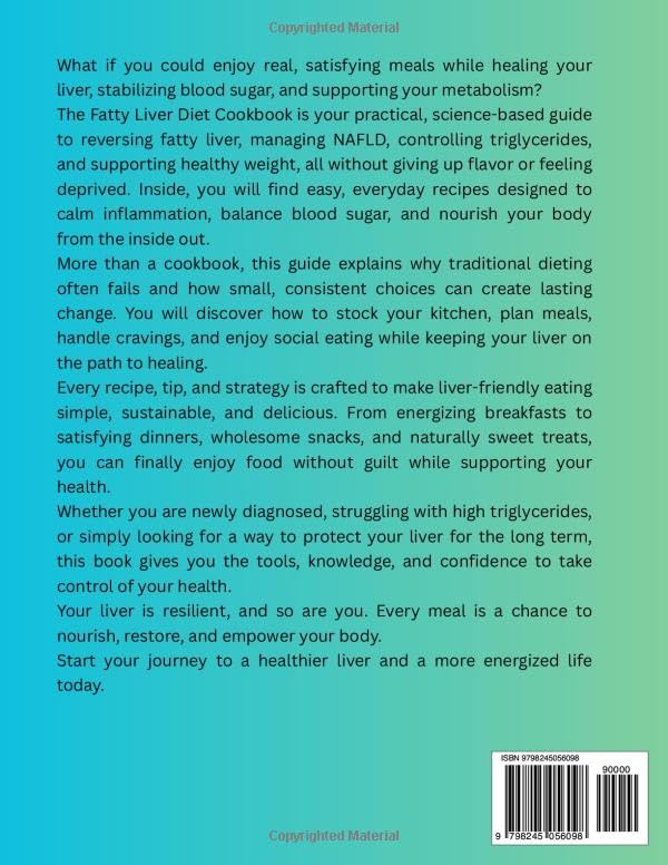 Miniatura 2 de Fatty Liver Diet Cookbook Anti-Inflammatory, Low-Sugar Diet Guide with Everyday Recipes for NAFLD, Obesity, and High Triglycerides