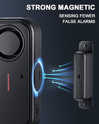 Miniatura 8 de Alarma de puerta, Sensores de alarma de ventana, Alarmas de puerta para seguridad de los niños, Campanas de puerta cuando se abre la puerta, Sensor
