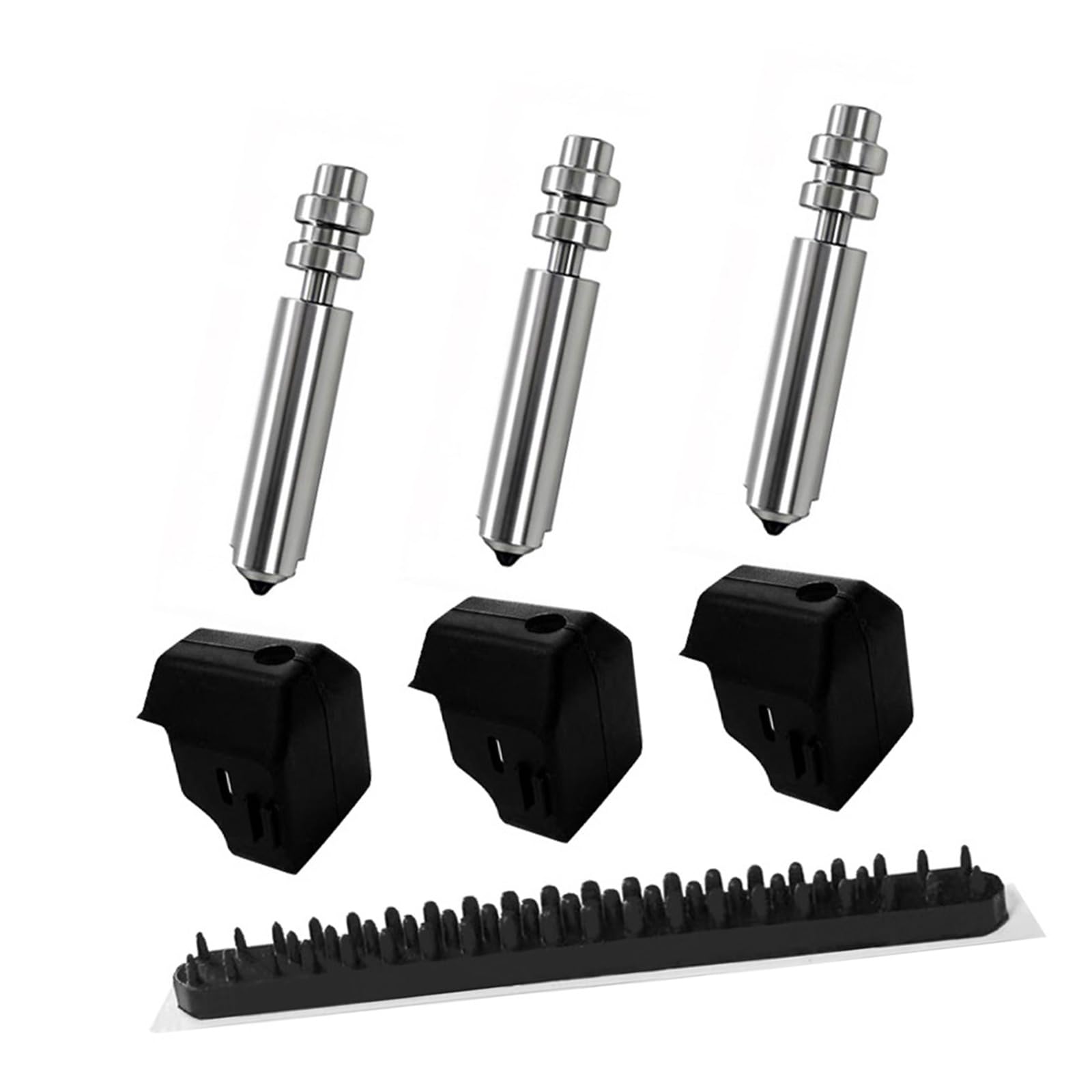 3PCS 0, 4 mm Düse aus gehärtetem Stahl mit Silikonabdeckung für 3D Drucker auszutauschen