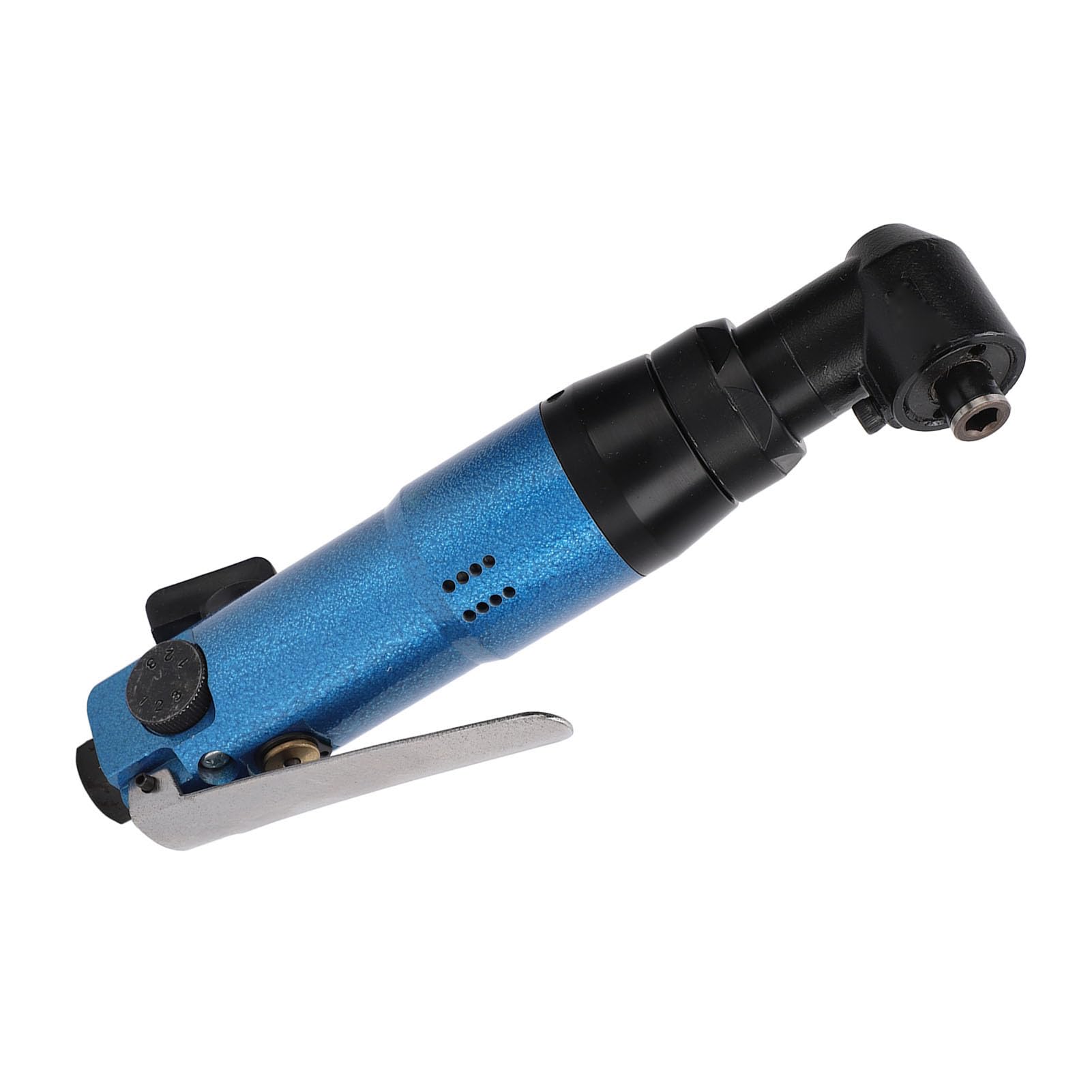 Avvitatore pneumatico a impugnatura, avvitatore ad aria a angolo retto con struttura in acciaio legato da 9000 giri/min, utensile pneumatico compatto senza fili per vetro, ceramica