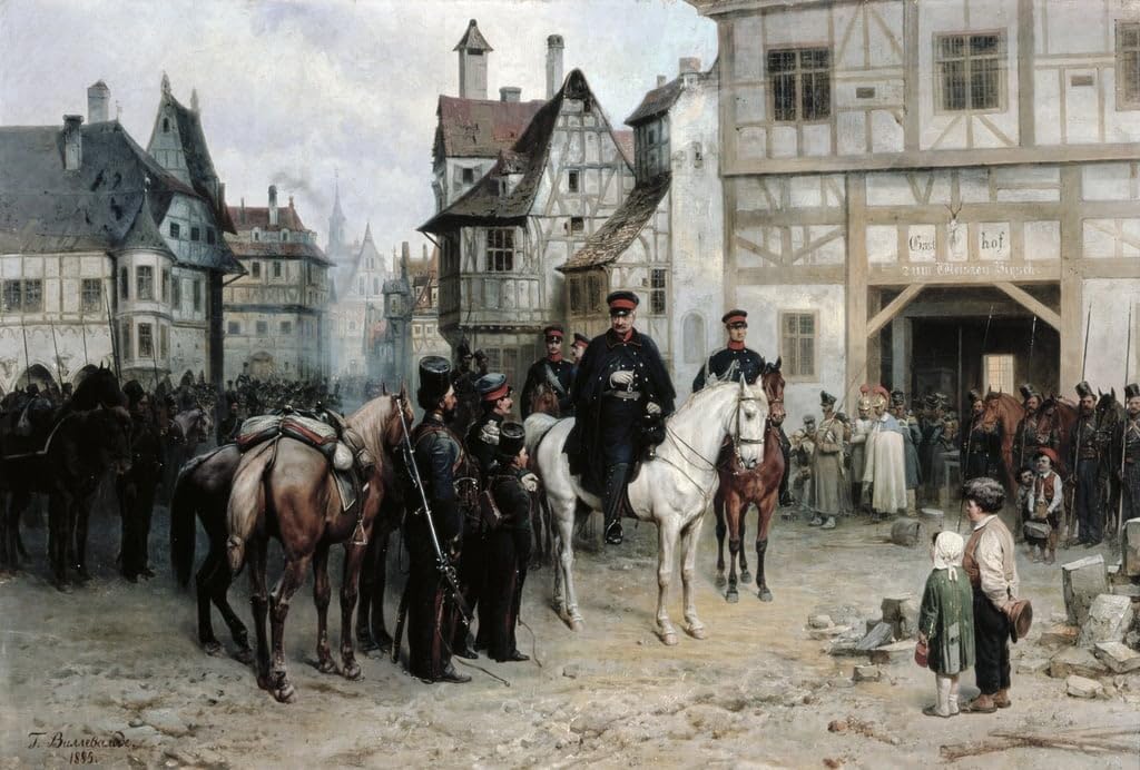 Impression d'affiches grand format 60x90cm Le général Blucher