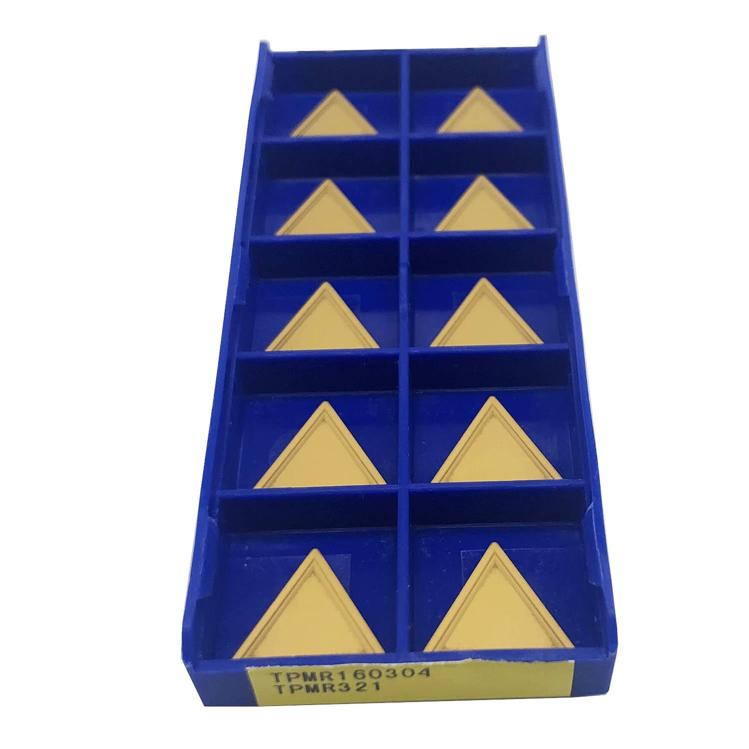 10 piezas TPMR160304 YBC251 - Insertos de fresado, insertos de carburo, torno, plaquitas indexables para torno, herramienta de torneado, mecanizado de piezas de acero