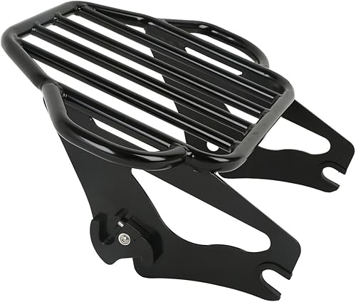 Miniatura 9 de TCT-MOTORPARTS 2-Up - Portaequipajes desmontable para Harley Touring Electra Glide Road King Glide FLHR CVO 2009-2025