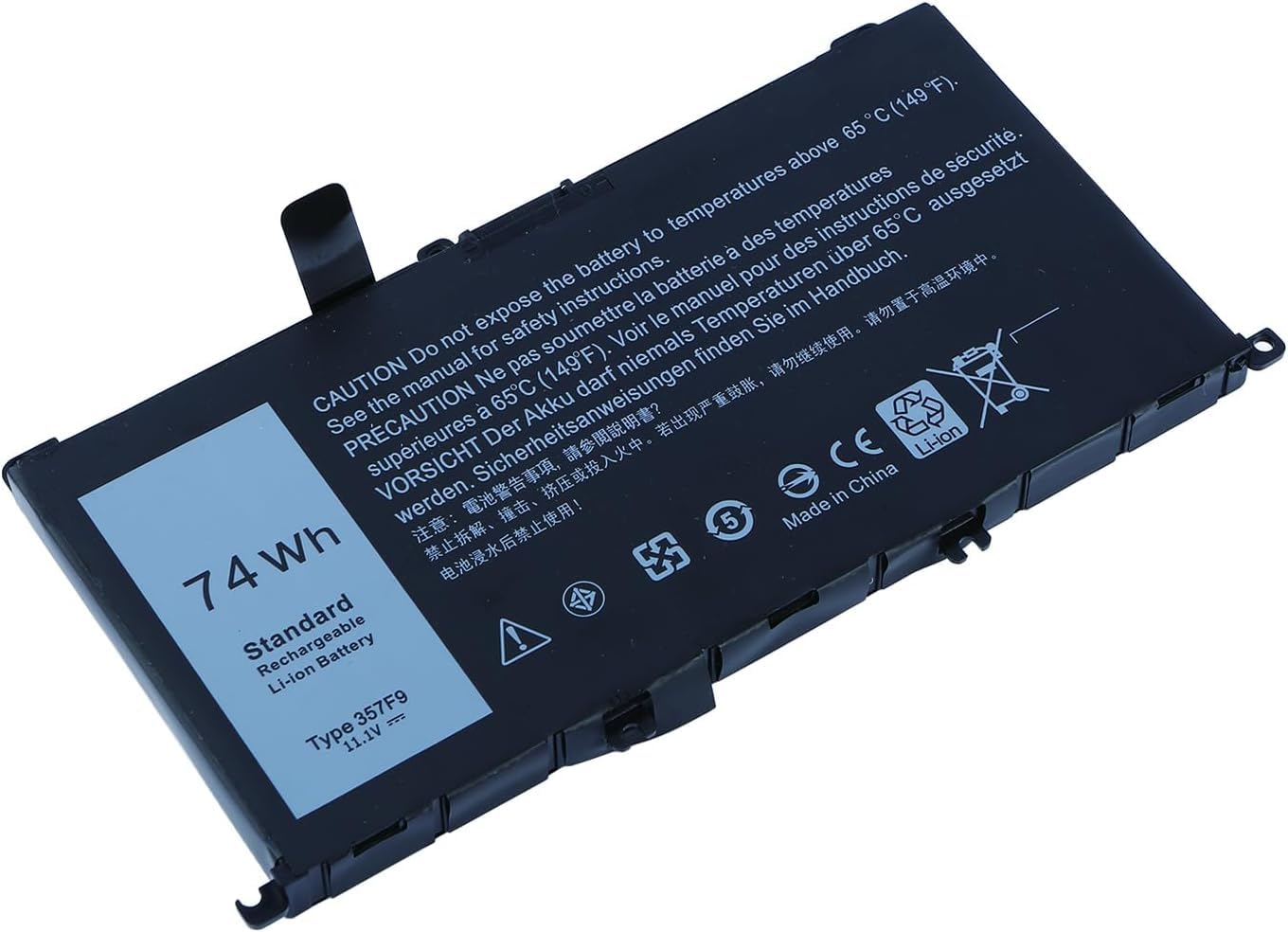 R & I 357F9 71JF4 0GFJ6 Laptop Battery Replacement for Dell Inspiron 15 7559 7557 7567 7566 7759 5577 5576 INS15PD-1548B 1548R 1748B 1848B 2548B…