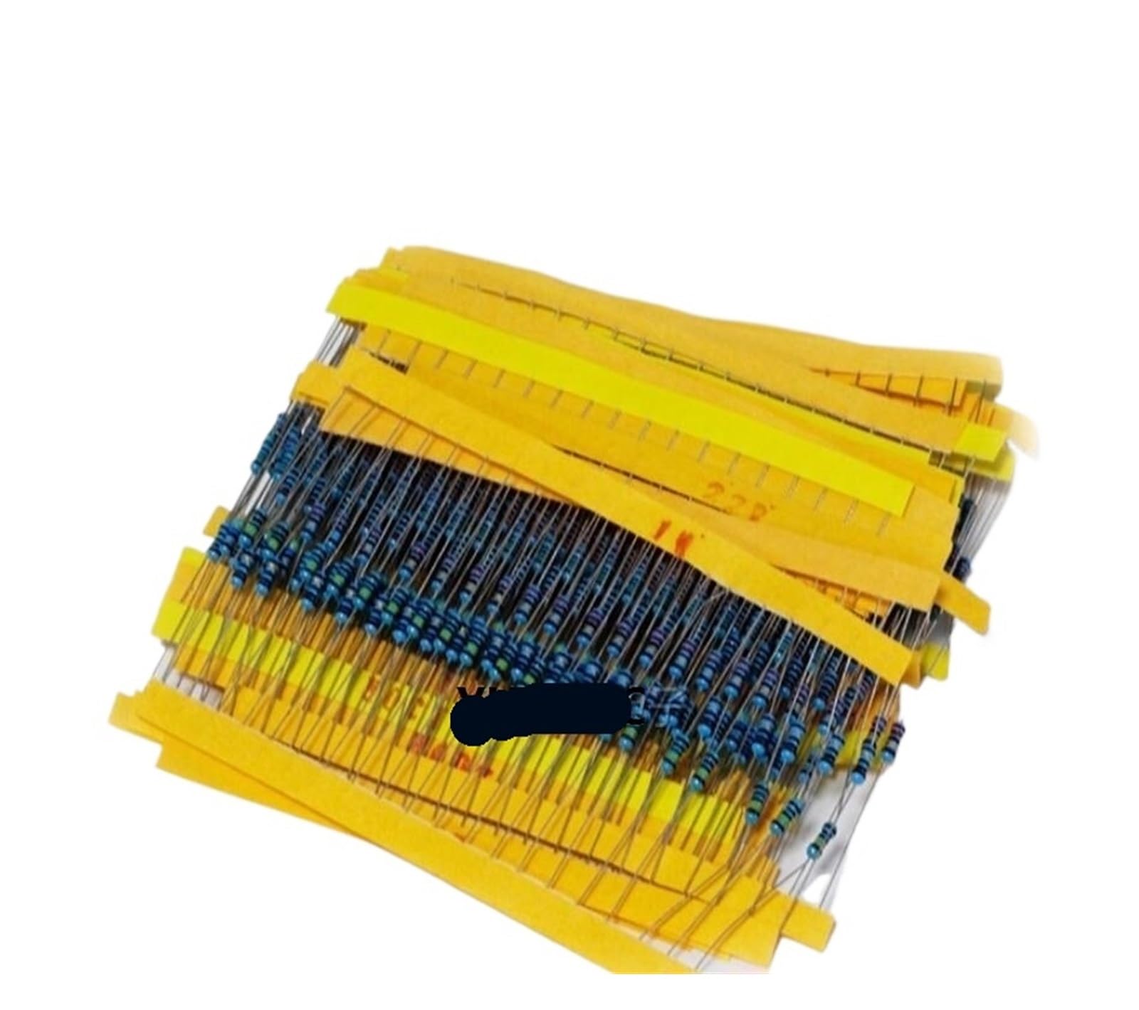 Kit de résistances à film métallique 1/4W 1% pour montages électroniques précis