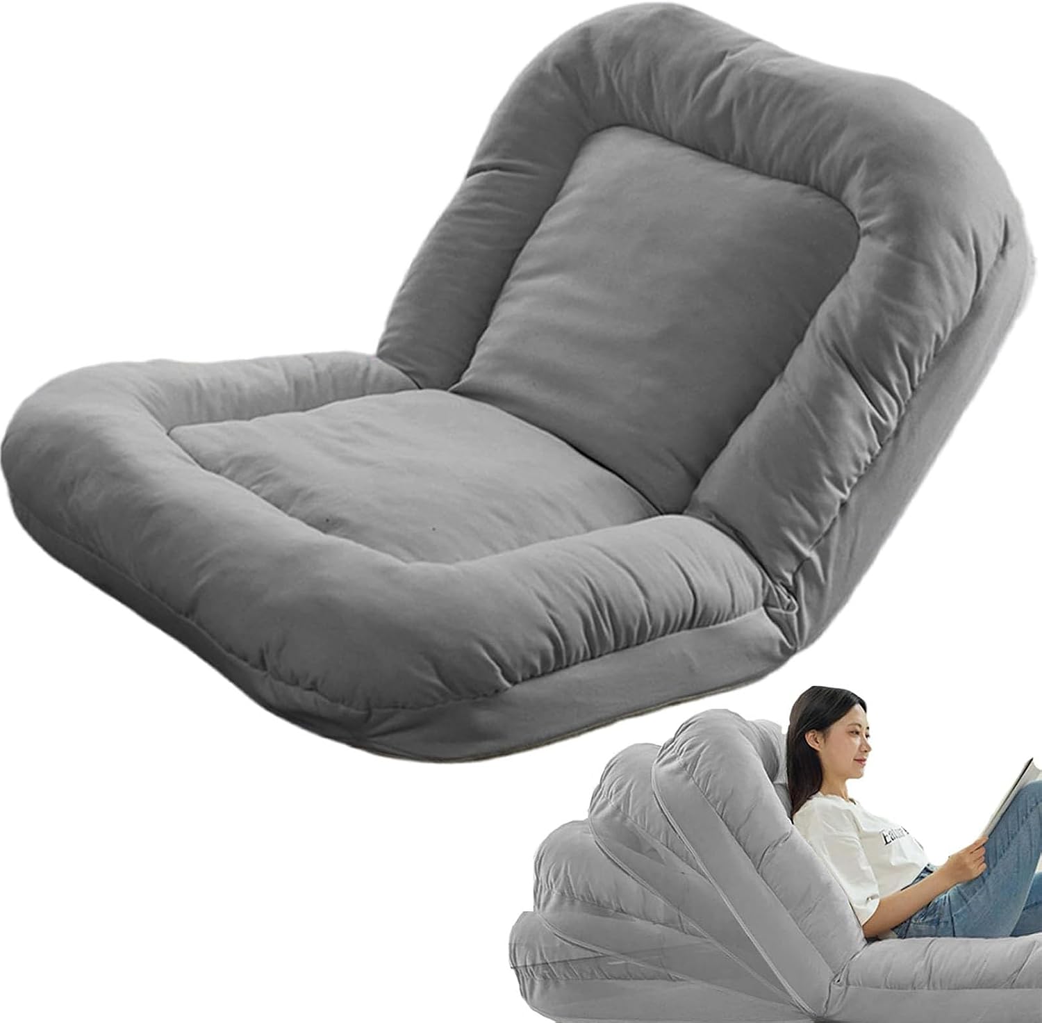 Large Human Size Dog Bed for People Foldable Bean Bag Bed