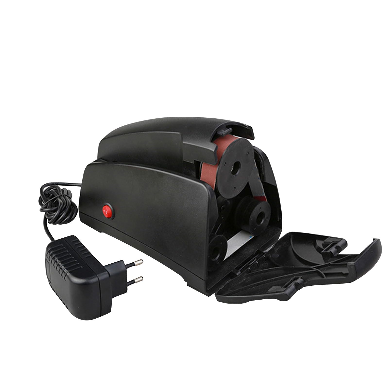 Kavolet Afilador de Cuchillos Eléctrico Profesional, Rápido, 3 Modos Preprogramados, Amplia Compatibilidad, Herramienta de Cocina para Todos los Estilos y Marcas con Base Estable y Antideslizante