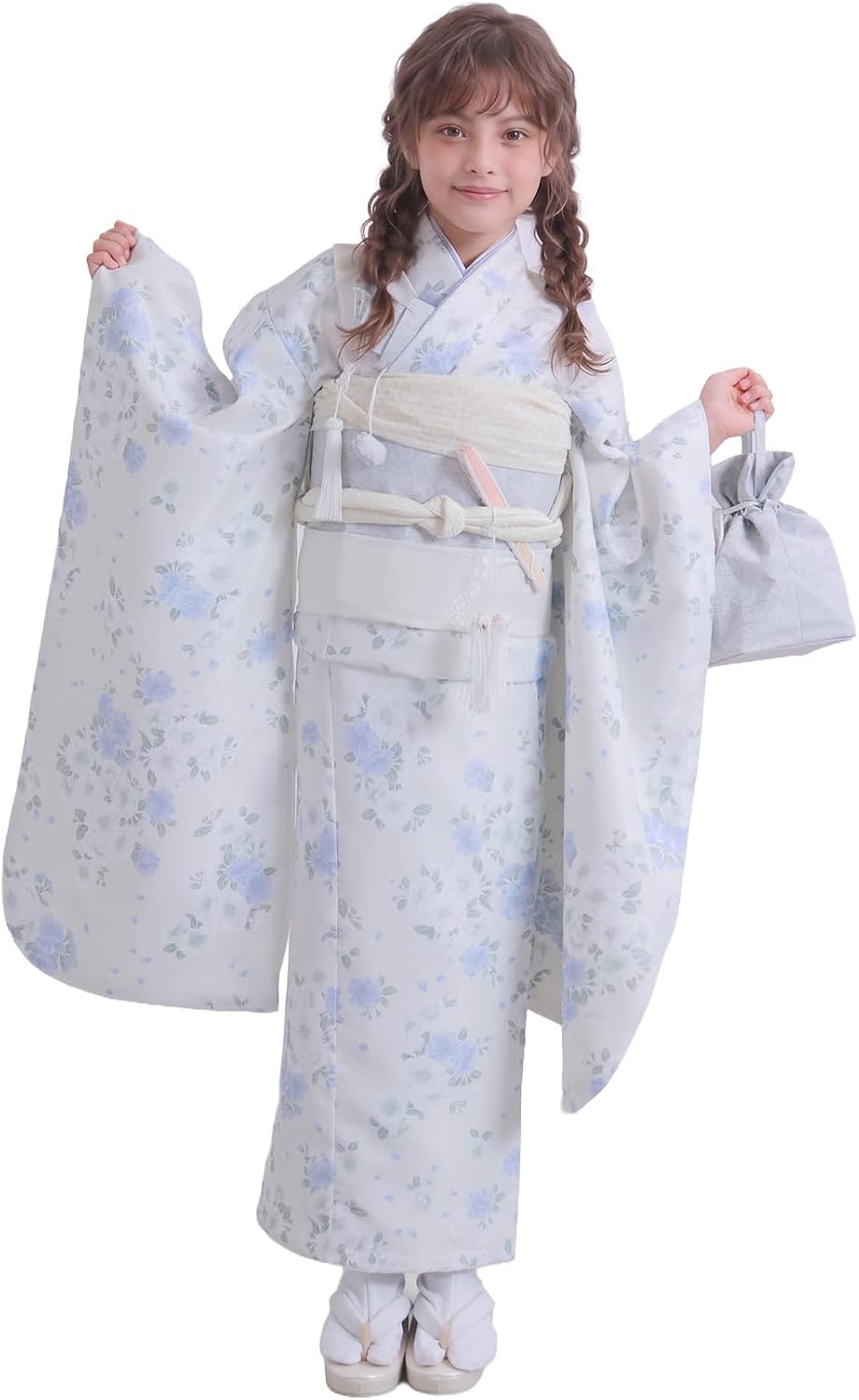 Amazon | [キョウエツ] 七五三 7歳 女の子 四つ身 着物 セット 753 帯