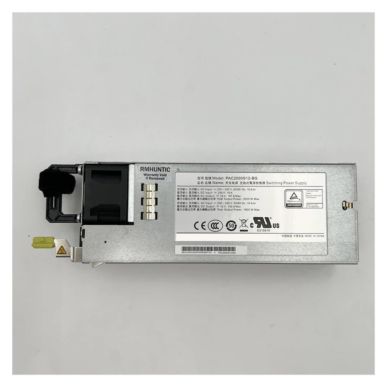 BRODEFUP Switching Power Supply 2000W PAC2000S12-BG