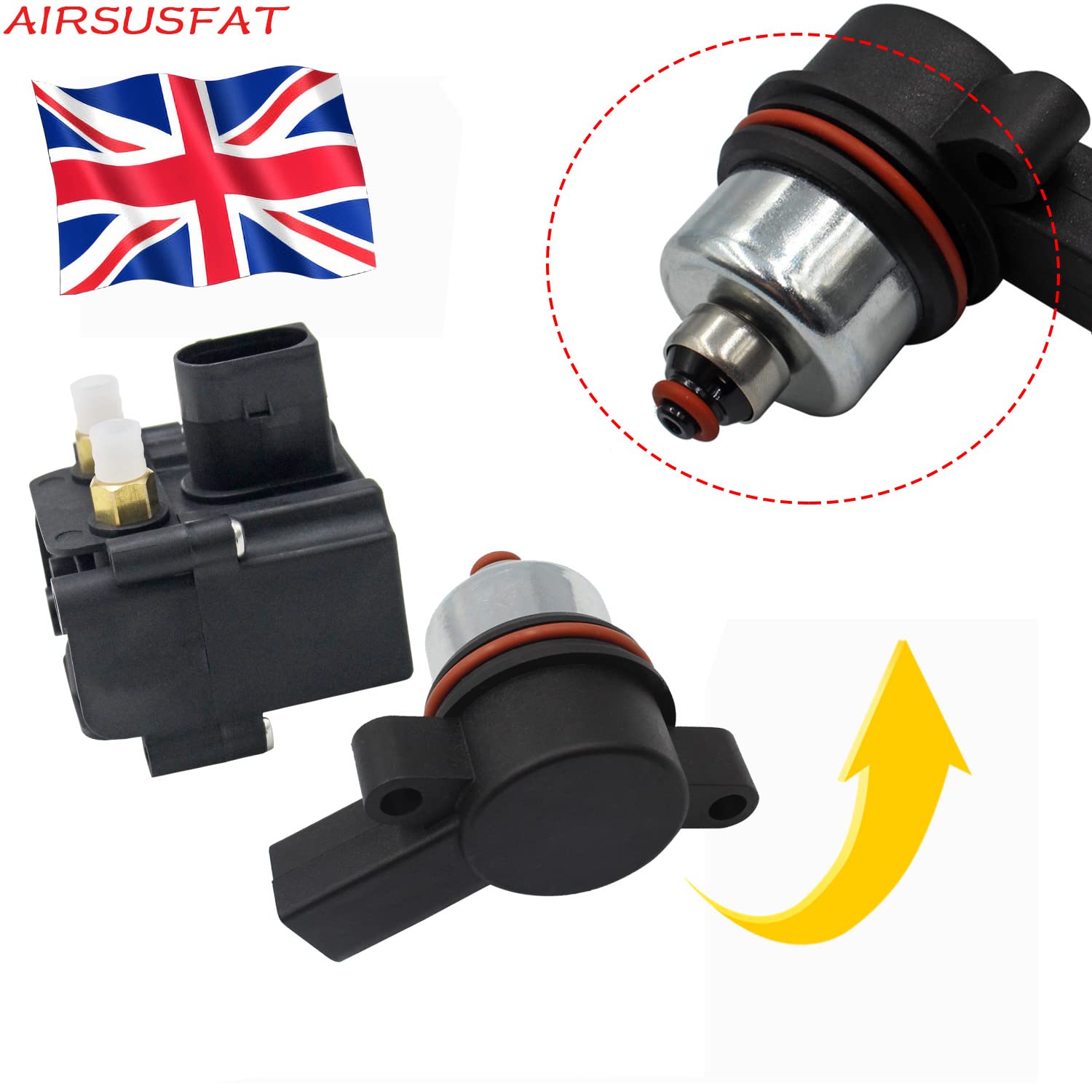 AIRSUSFAT Air Suspension Compressor Valve Block & F02 Luft 
