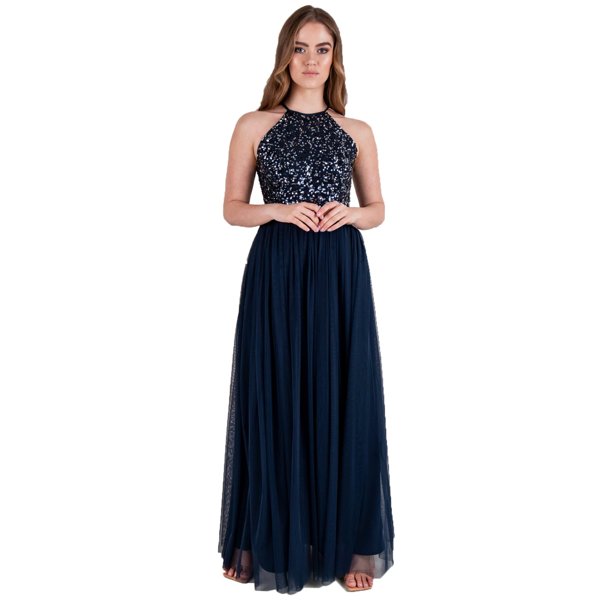 Maxi Dress Sparkly Petite Dresses Maya DeluxeWomen's Petite