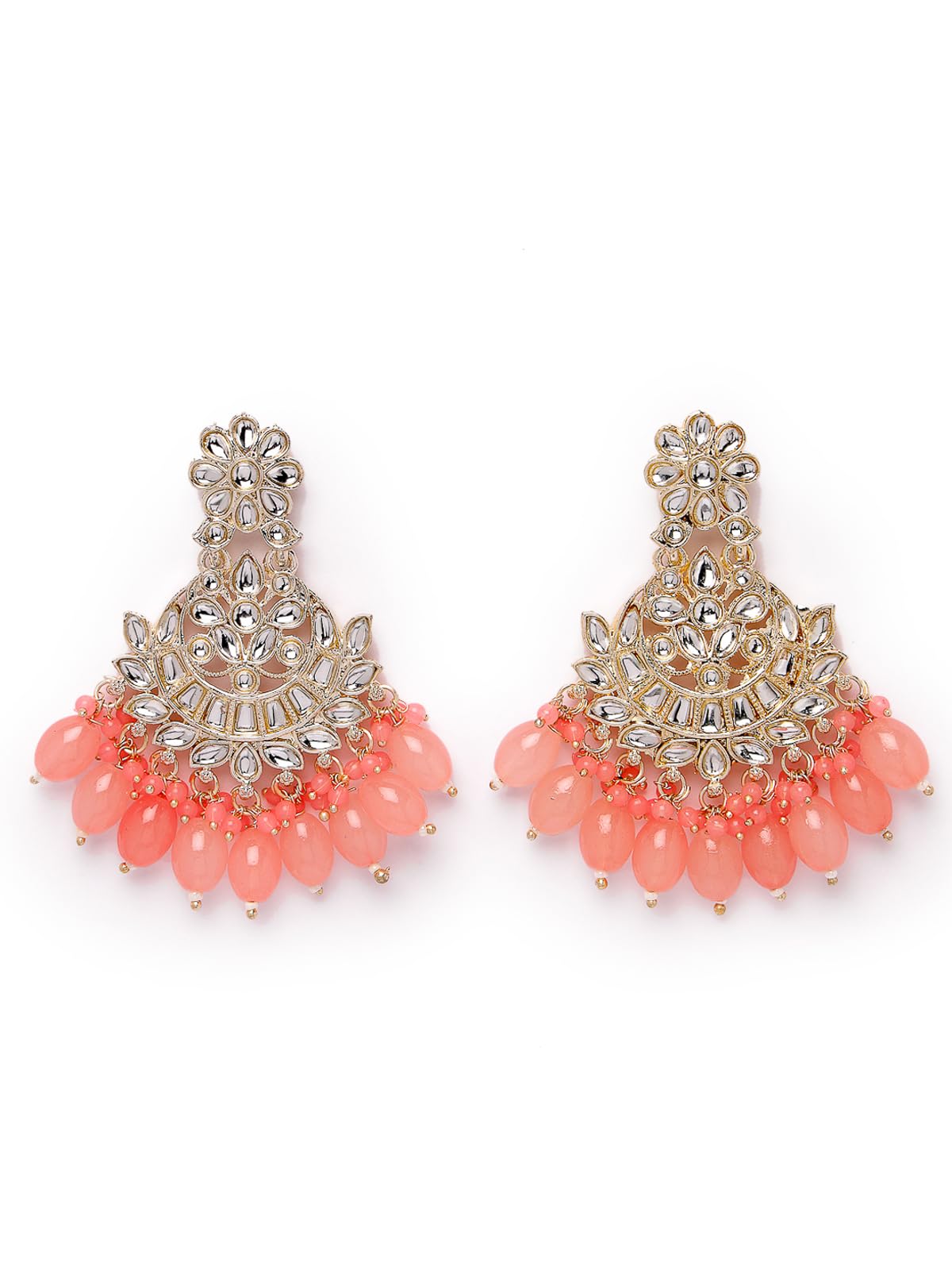 Studio Sukkhi Traditional Gold Plated Kundan Pink Dangle Drop Earrings For Women And Girls (E105784) (B0CPLZFG6Y) Amazon Price History, Amazon Price Tracker