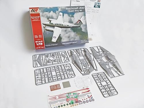 Miniatura 3 de AAModels 7224-1/72 Beechcraft 200 "Super King Air Scale Kit de modelo de plástico