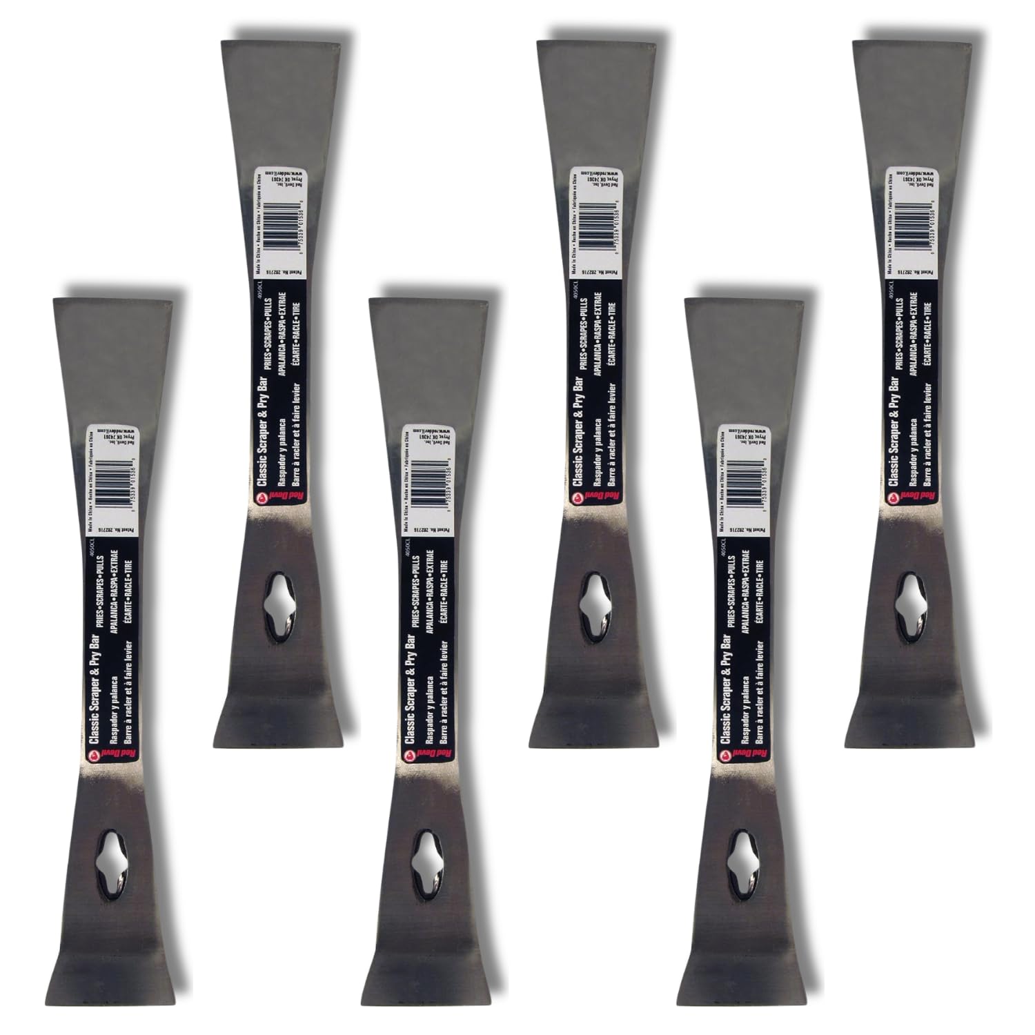 Red Devil 4050CL Classic Scrape & Pry Bar - Heavy-Duty Multi