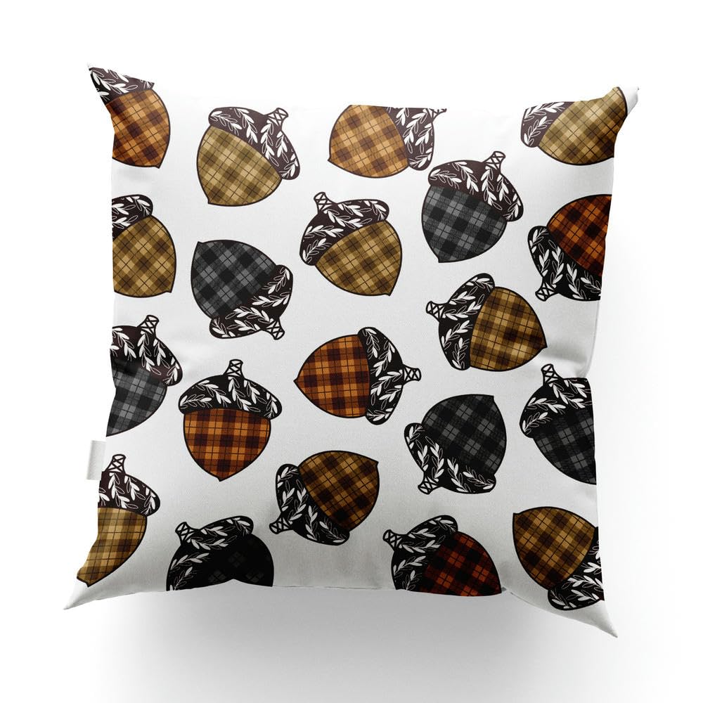 Taies d'oreiller en lin épais anti-pli pour coussin de salon durable