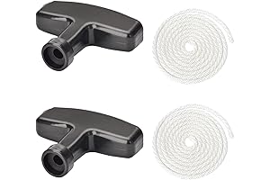 Lawn Mower Pull Handle Grip with Recoil Starter for Easy Outdoor Power Tools Maintenance