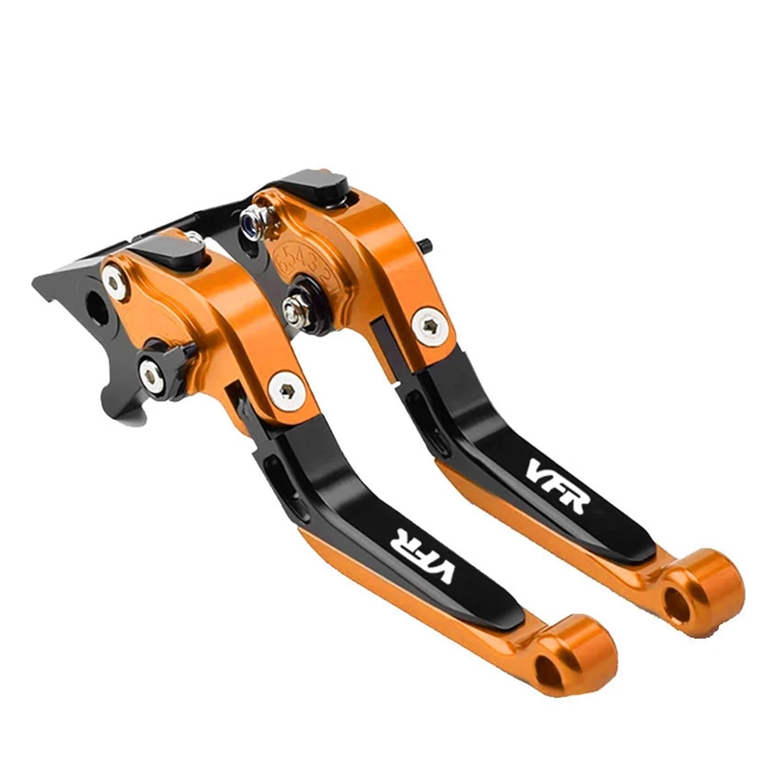 WKDYRIWO Folding Brake Clutch Levers for VFR 800F X VFR800 F VTEC VFR1200X Motorcycle CNC Handles Extendable Adjustable Motorcycle Brake Clutch Levers