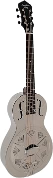 Metal Body Parlor Resonator Guitar