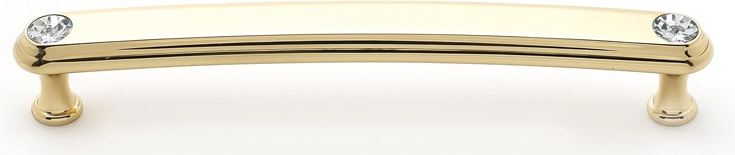 Alno Inc Cabinet Pull Hardware Finish: Polished Antique, Size: 6"