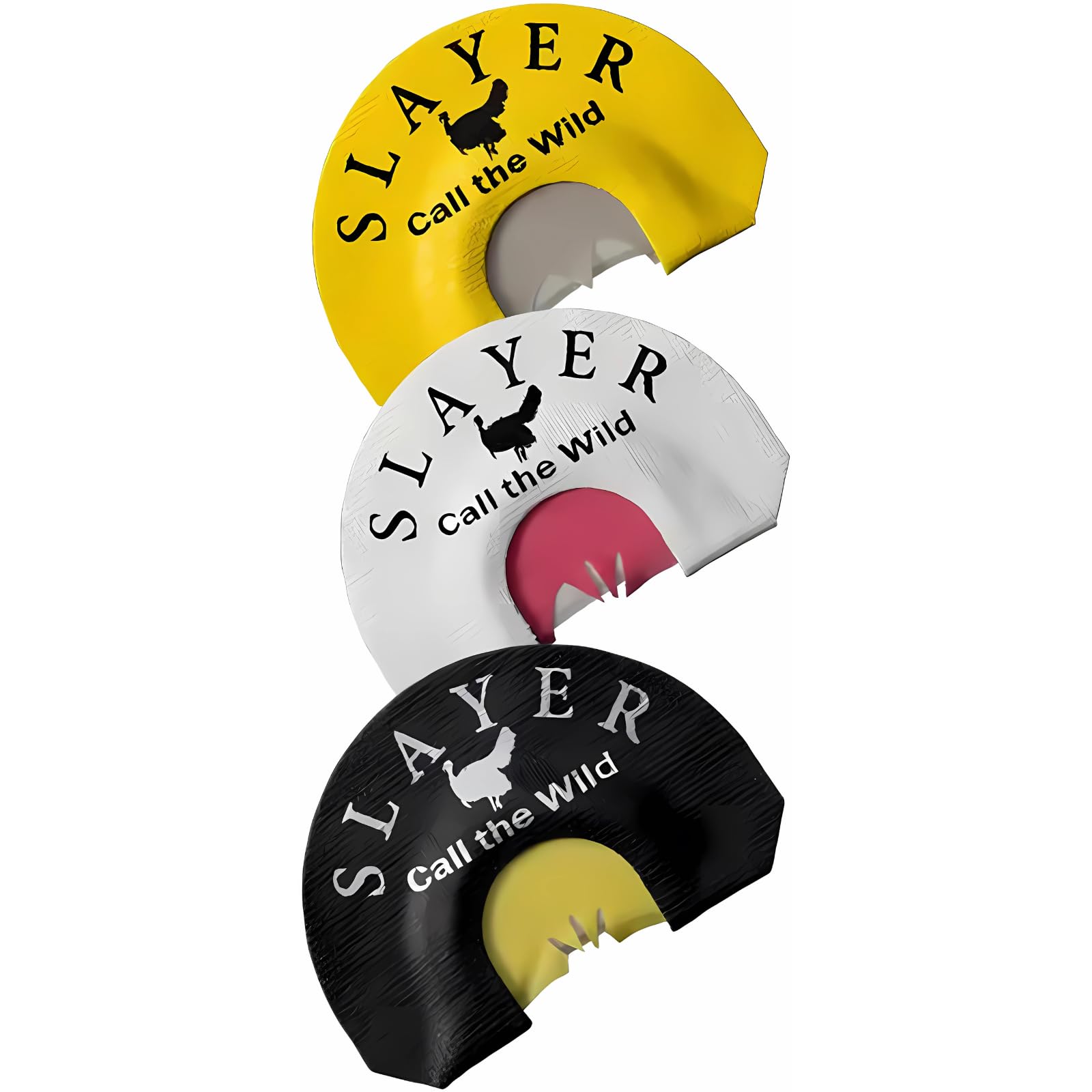 Sweet Talk'r Turkey Call Kit | User-Friendly Turkey Mouth Calls | Realistic Sounding Turkey Calls for Hunting | 3-Pack