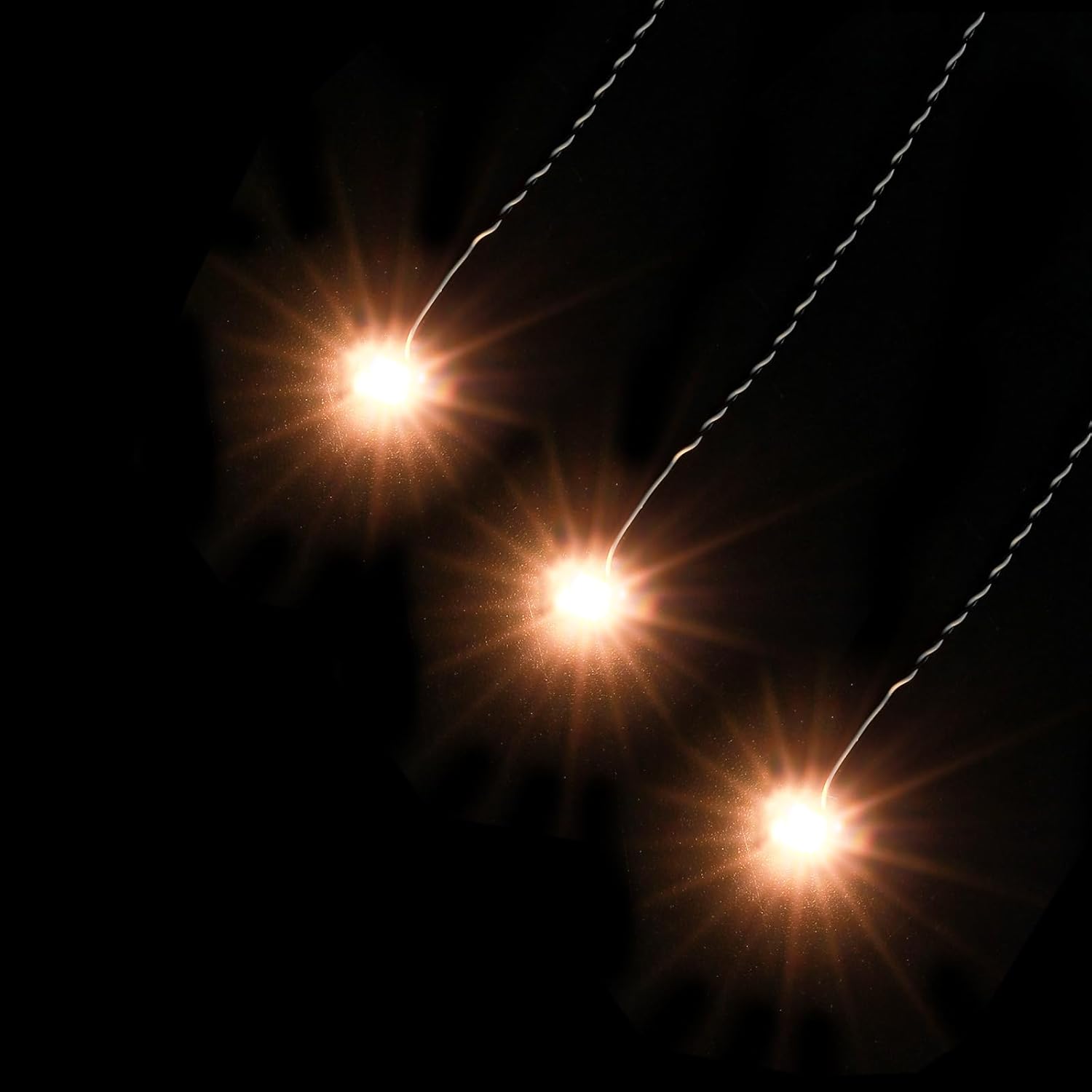 BRIKSMAX 30cm Warm White Dot Ligths for DIY Lego/Moc Lighting(3 Pack) Version 2.0