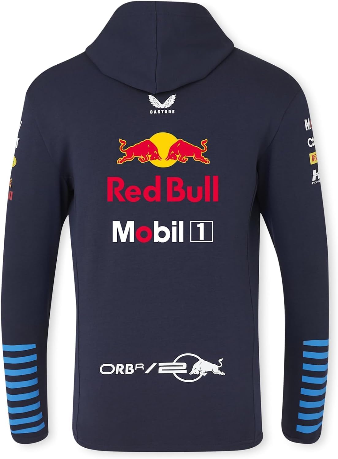 Castore Red Bull Racing F1 Men's 2024 Team Pullover Hoodie - Image 3