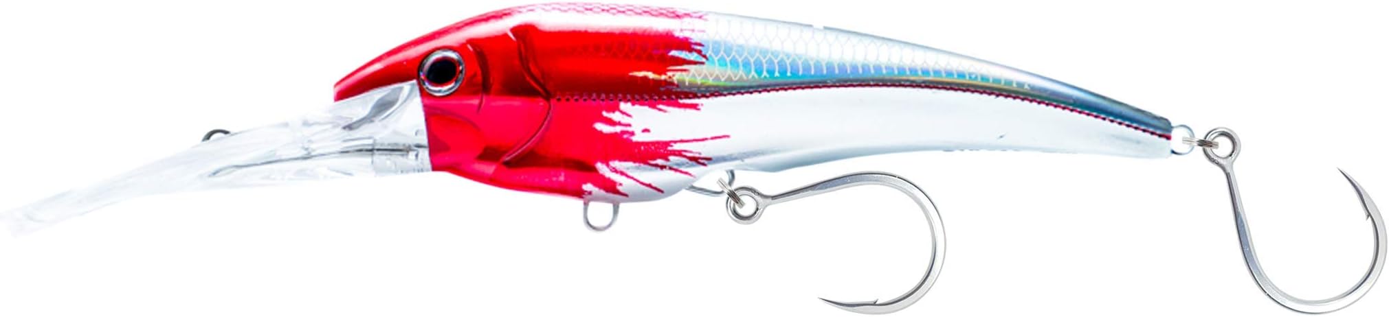 Nomad DTX Minnow Sinking - 165mm - 90g - Fireball Red Head