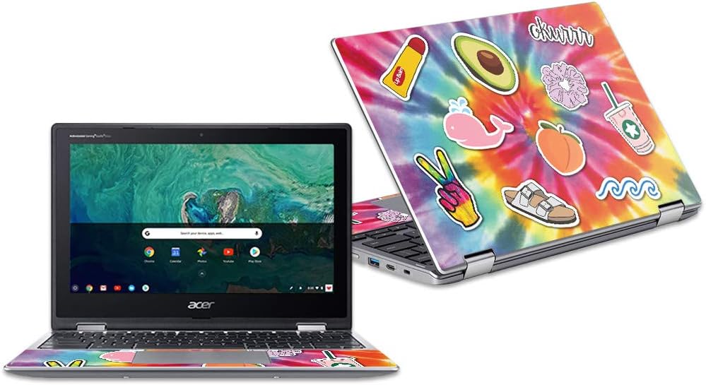 MightySkins Skin for Acer Chromebook Spin 11" CP311 - Vsco Girl | Protective, Durable Finish | Easy to Apply, Remove, and Change Styles | Made in The USA (ACCSP11-VSCO5)