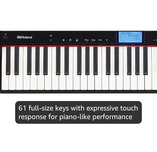 Roland GO:PIANO | GO-61P Entry-Level Portable 61-Note Digital