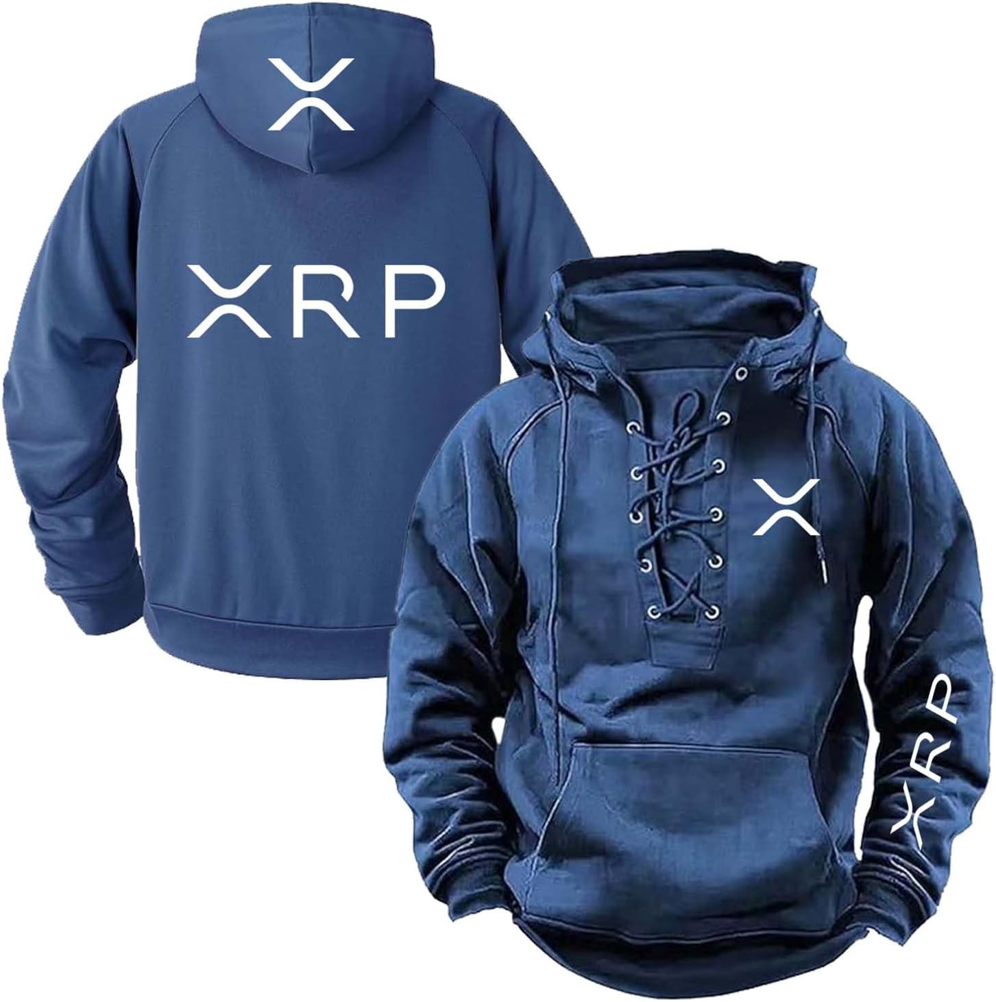 Mens Pullover Hoodies for Ri.pp.le X.RP Plain Activewear Sport Coats Long Sleeve Tops Hoody Spring Autumn Jackets Hooded Outwear Cozy Sweatshirt