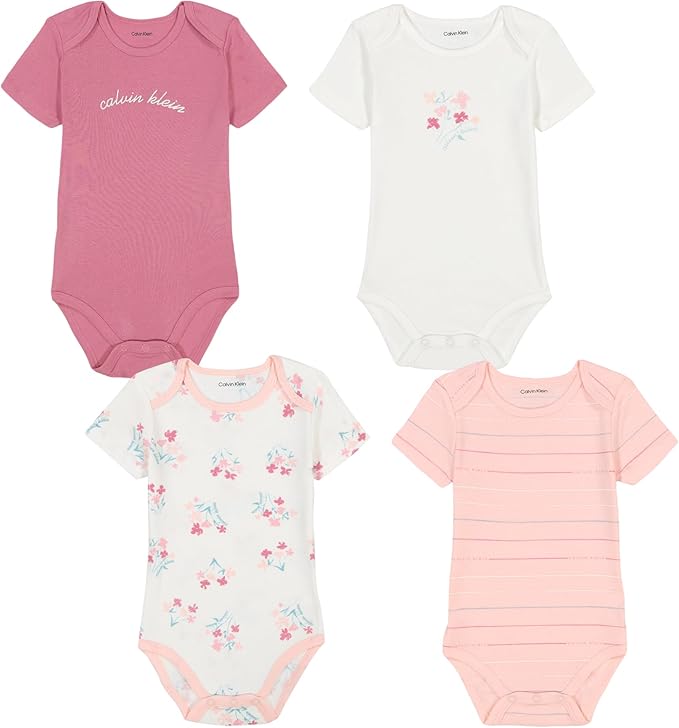 Bodys Bebé Niño Pack 4