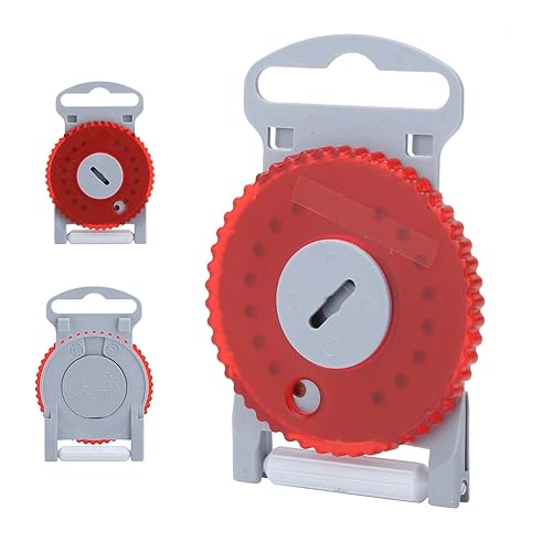 Dustpro, filtros de protección auditiva de cera para oídos compatibles con protectores de cera Hf4 Pro, audífonos y amplificadores (rojo)