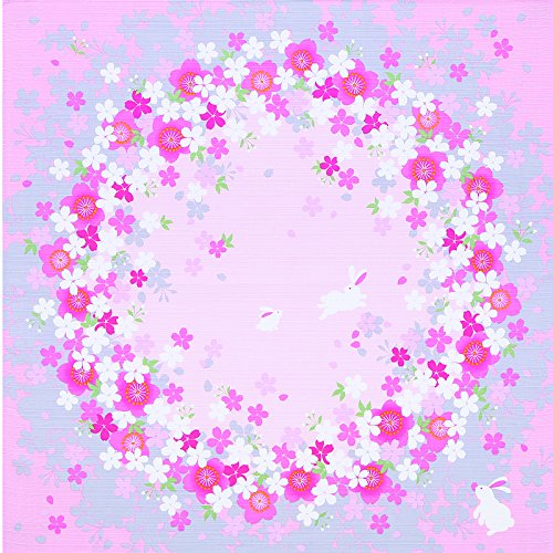 綿小ふろしき 中巾 さくらの輪 34-054422