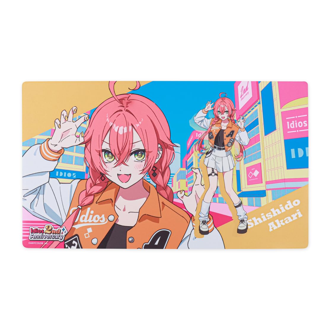 Amazon | 【Idios 2nd Anniversary】大判ラバーマット (獅子堂あかり