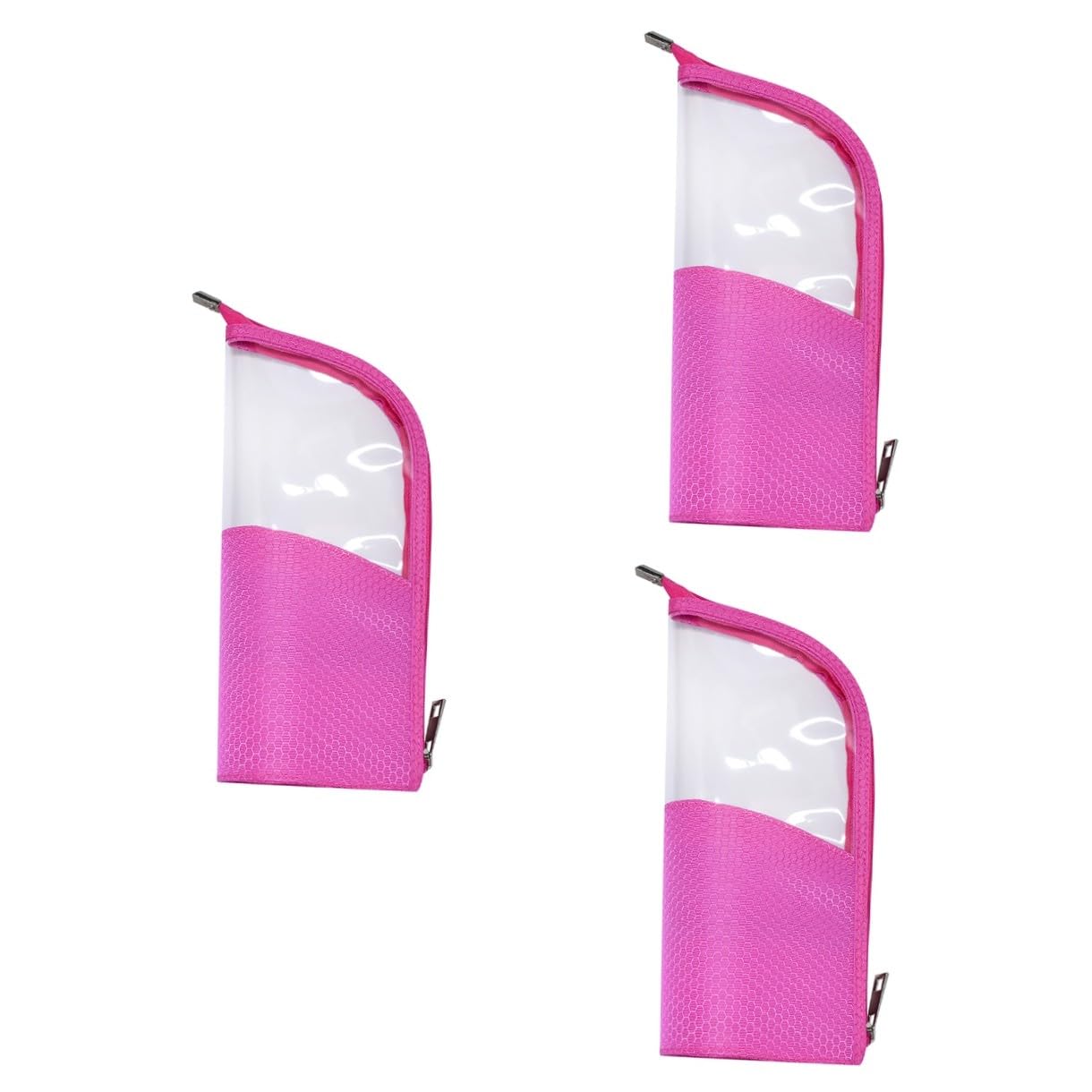 Cabilock 3 Uds Neceser De Viaje Brocha De Maquillaje Kit De Maquillaje De Viaje Neceser De Brochas De Neceser De Viaje Neceser Portátil para Mujer Bolsa para Lápiz De