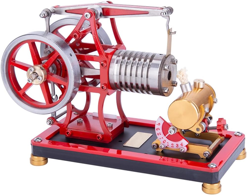 Metal Engine Model Kit That Works, VE-01 Beam Vacuum Engine Model Flame Eater Engine, Physics Science Experiment for Youth Adult