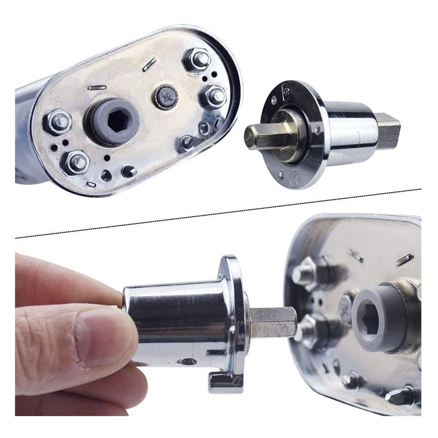 ZYAMY Attacco Per Pasta Per KitchenAid: Albero Di Trasmissione Di Ricambio Per Accessori KSMPCA, KSMPRA, KSMPSA, 5KSMPRA