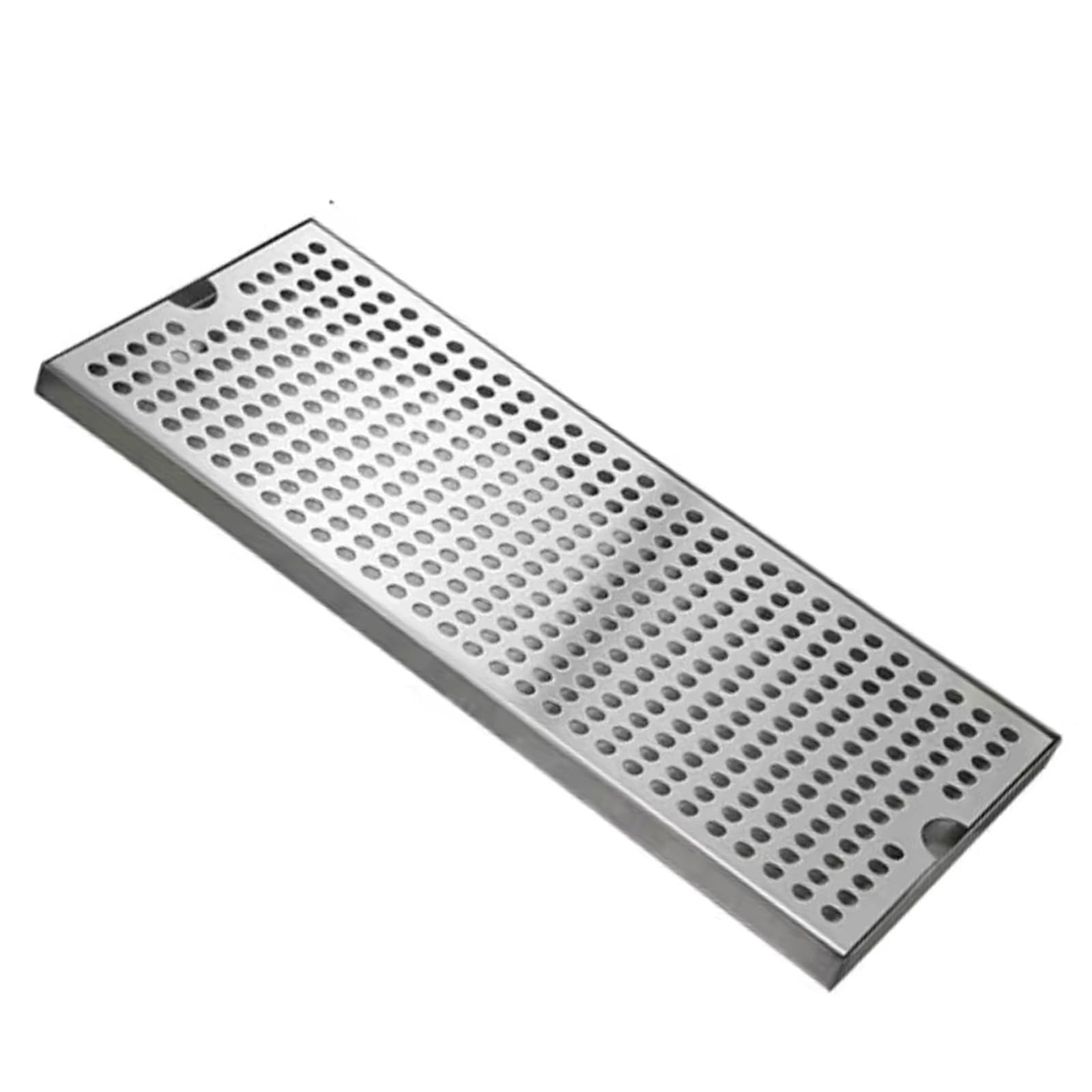 Bandeja de Goteo de Acero Inoxidable para Cerveza - 40 x 17,5 cm (sin escurridor) para restaurantes, Bares y cocinas - Duradera, fácil de Limpiar, elaboración casera de cerv