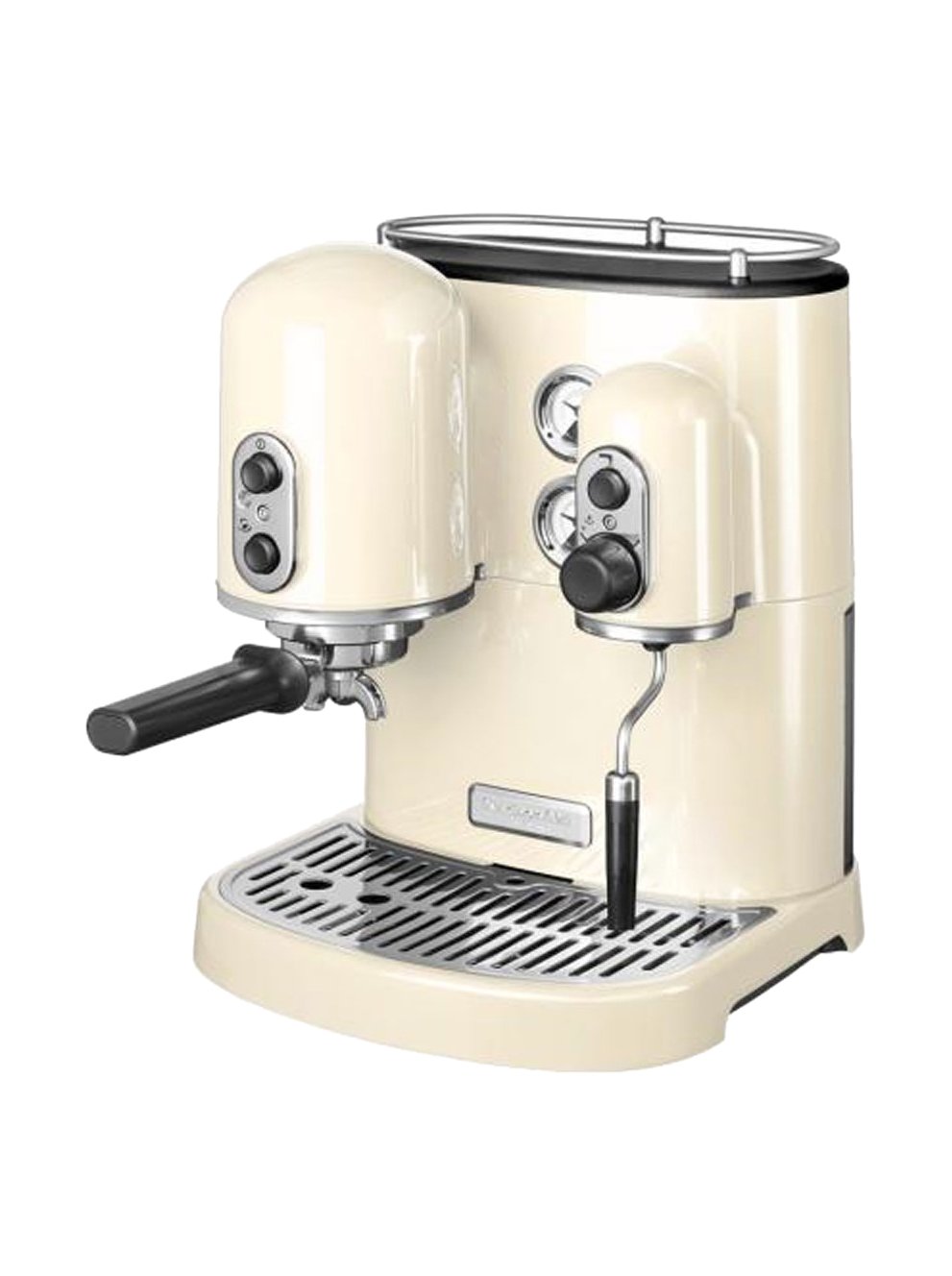 KitchenAid 5KES2102EAC Artisan, machine à espresso, 1,7 L, crème