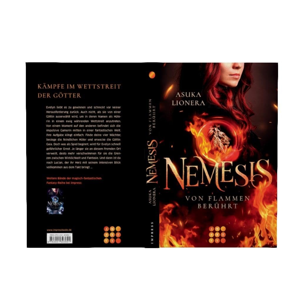Nemesis 1: Von Flammen berührt: Götter-Romantasy mit starker Heldin, in der Fantasie und Realität ganz nah beieinanderliegen
