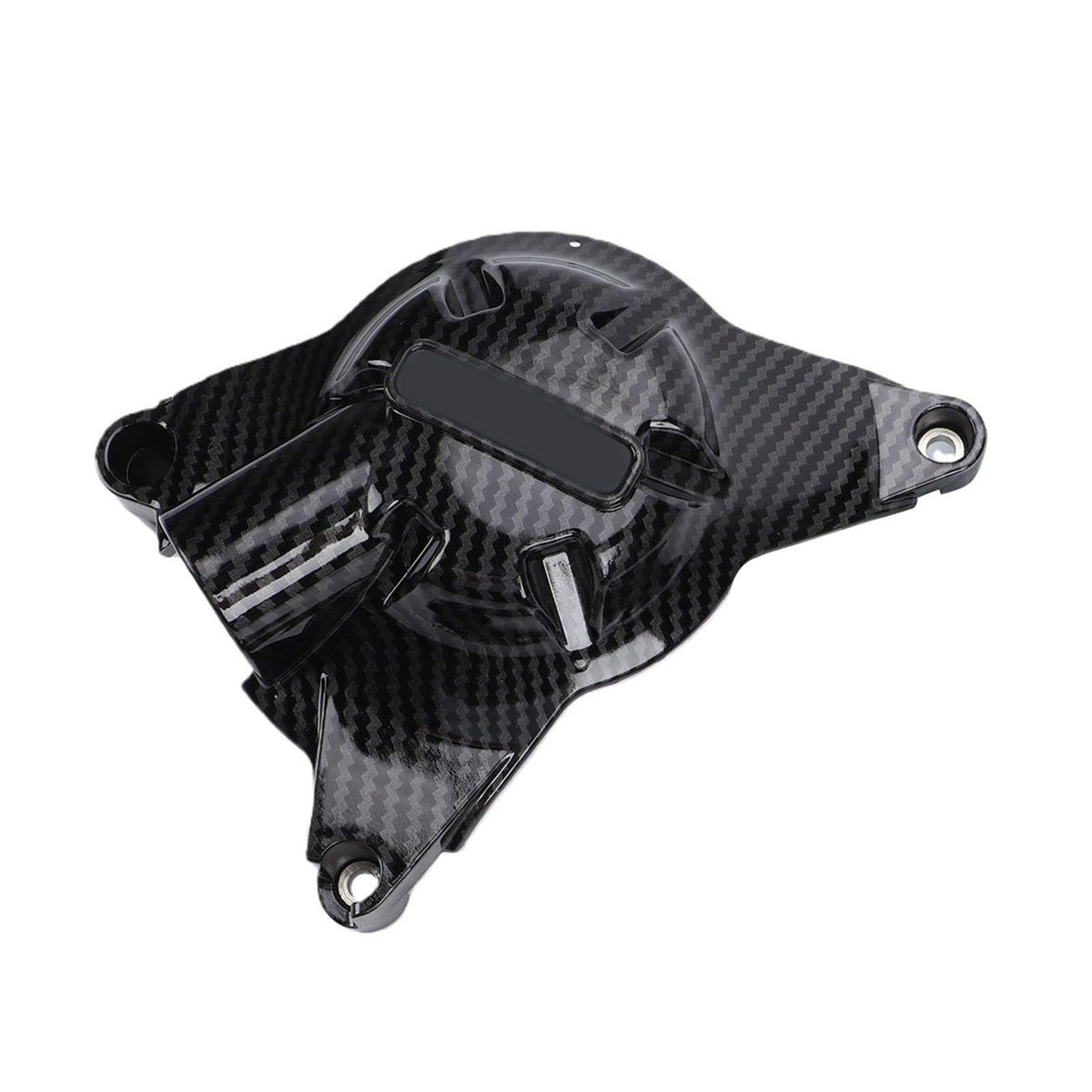 Aramox Motorrad-Motorabdeckungs-Set, 3-teiliges Langes Glasfaser-Nylon-Motorgehäuse-Schutzgitter Zum Einbau für die Verwendung auf der Straße, auf der Rennstrecke YZF R6 2006 2025 (Carbon-Style-Faser)