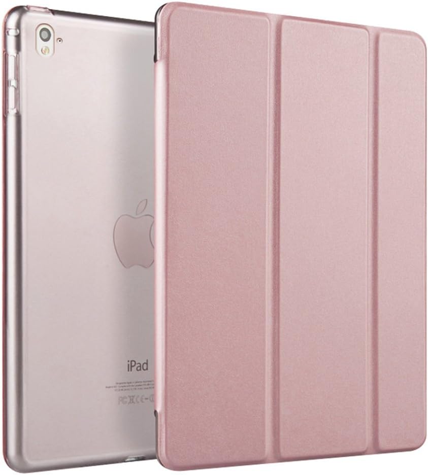 iPad Pro 9.7 Case MeieaS Slim Light Design and Firm Stand Position Cover Case with Auto Sleep/Wake for iPad Pro 9.7" (2016 Edition) (Rose Gold)