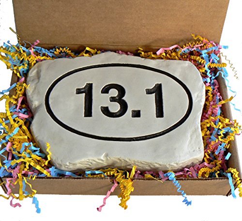 Half Marathon 13.1 Miles Runner Rock W/Gift Box #TOP6