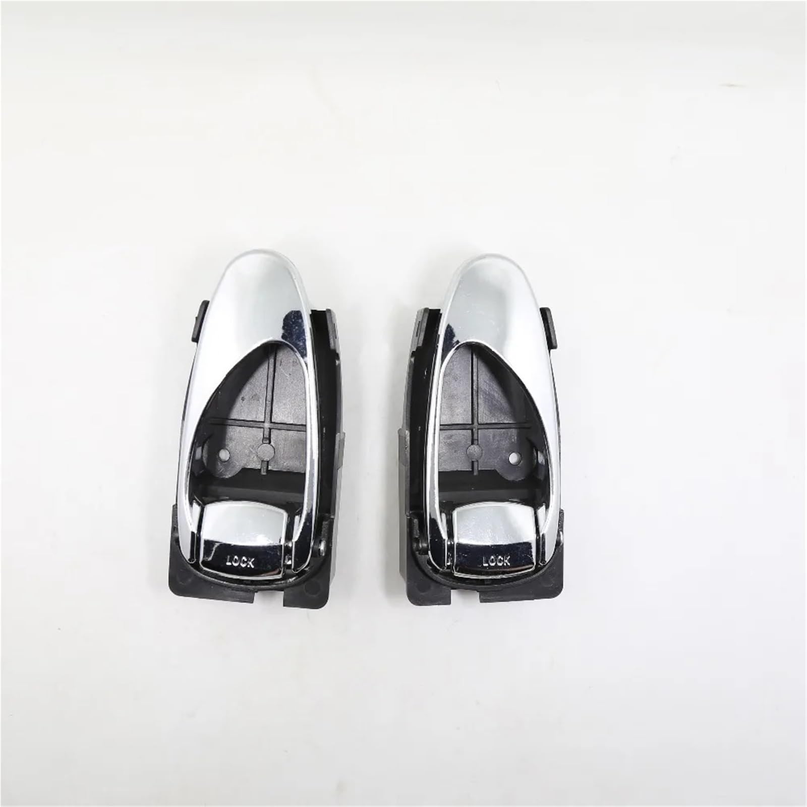 Punxdda 2Pcs Left Right Car Inner Handle For Daewoo Leganza 1998 1999 2000 2001 2002 96232089 96232090 Interior Door Handle(2Pcs Left Right)