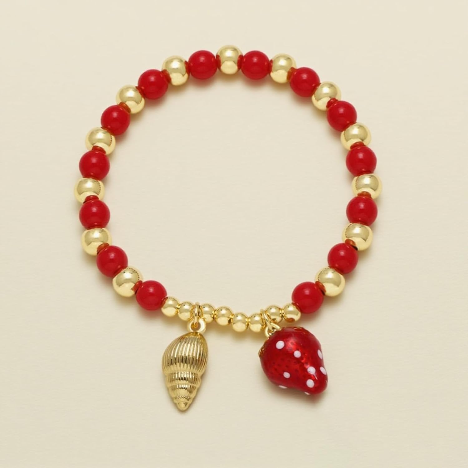 72ore Strawberry Bracelet Strawberry Dress Jewelry for Women Cute Strawberrys Accessories - Image 7