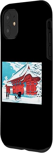 Miniatura 5 de iPhone 13 Pro Vintage Japanese Art The Gate of Hongo Hiroaki Takahashi Case